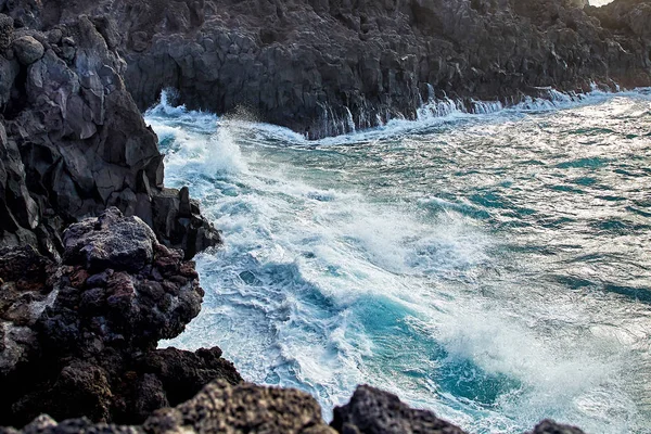 Lanzarote adasının güzel manzara — Stok fotoğraf