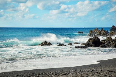 Lanzarote adasının güzel manzara