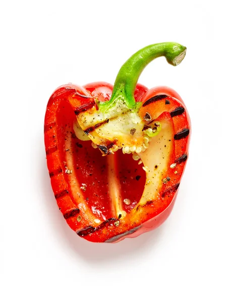 Grilled red paprika — Stock Photo, Image