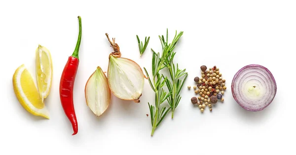 Various herbs and spices — Stock Photo, Image