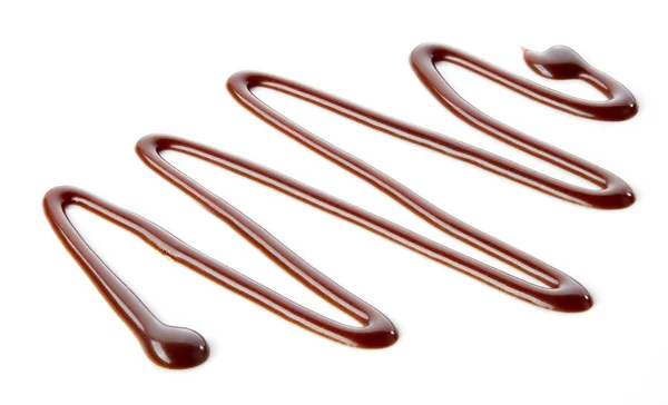 녹 인된 초콜릿 소스 — 스톡 사진
