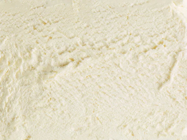 Vanilla ice cream texture — Stock Photo, Image