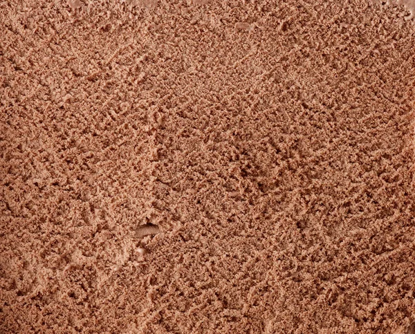 Chocolate textura de sorvete — Fotografia de Stock
