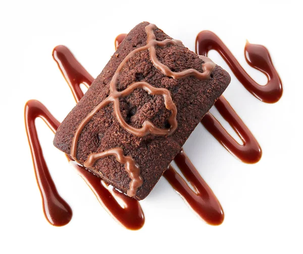 Choklad brownie kaka — Stockfoto