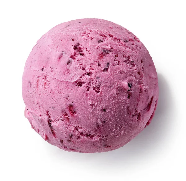 Pink ice cream scoop — Stock Photo, Image