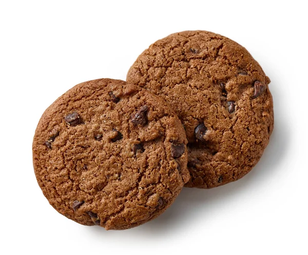 Two chocolate cookies — Stock Photo, Image