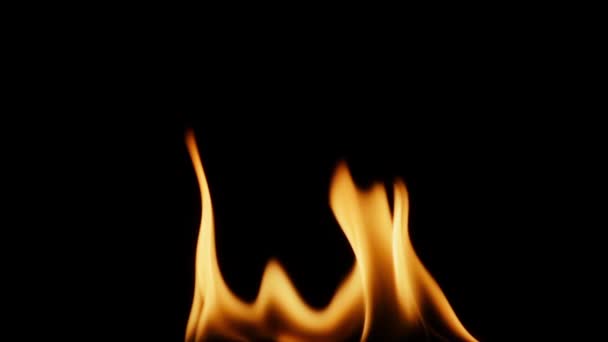 Ogień w zwolnionym tempie — Wideo stockowe
