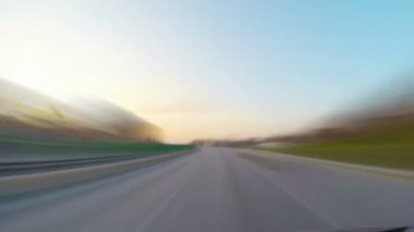 Gün batımı, 4 k hızlandırılmış yol