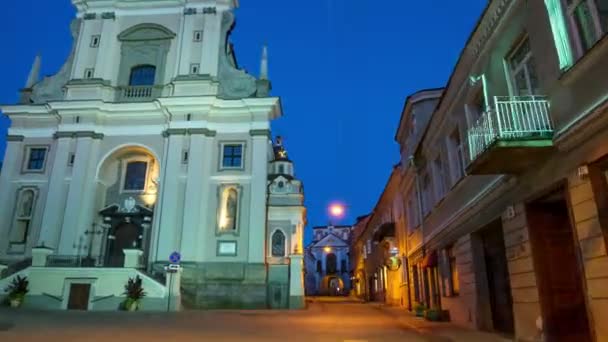 Vilnius, Vilnius, Litvanya 4 k Hiper Geçit hızlandırılmış — Stok video