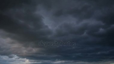 Moody gökyüzü, 4k hızlandırılmış