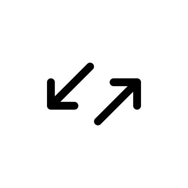 ok sağ simge eğimli