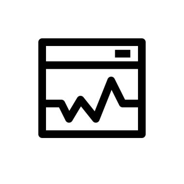 Web sayfası simgesini şablonu