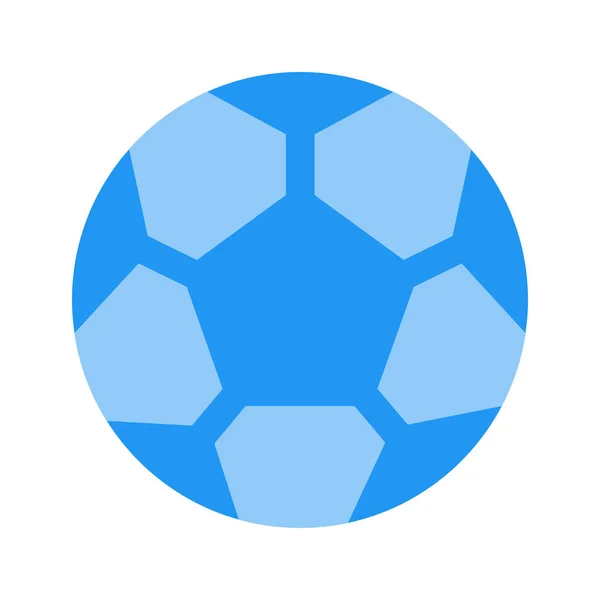 Icône de ballon de football — Image vectorielle