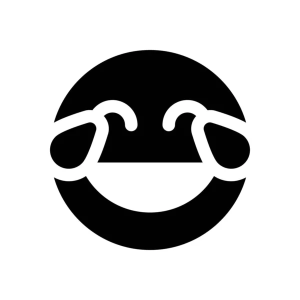 Icône emoji heureux — Image vectorielle