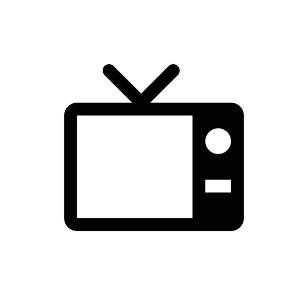 TV web pictogram — Stockvector