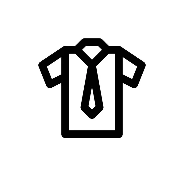 Camisa icono web — Vector de stock