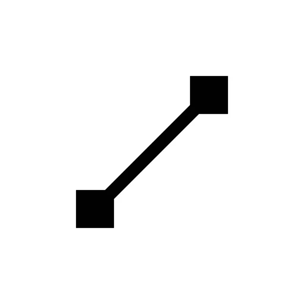 Entwicklungspfad-Symbol — Stockvektor