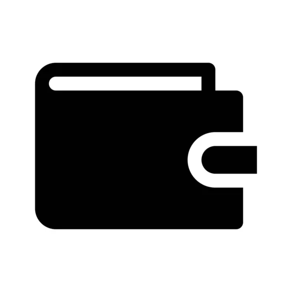 Biznes ikona portfel — Wektor stockowy