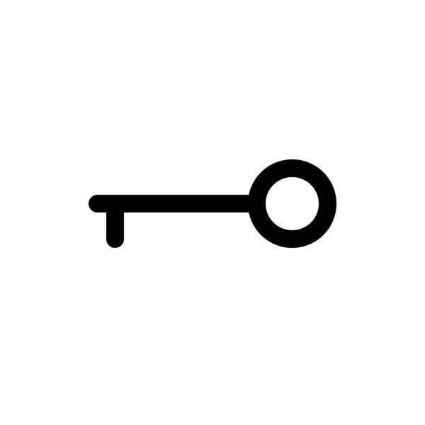 Icono de llave vintage — Vector de stock