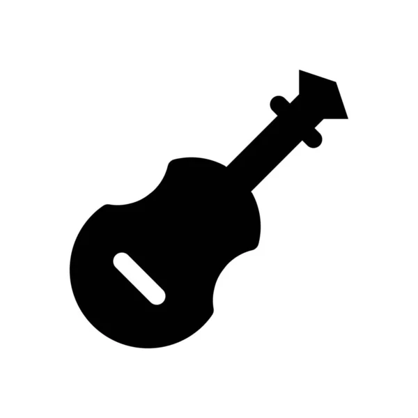 Violín icono web — Vector de stock