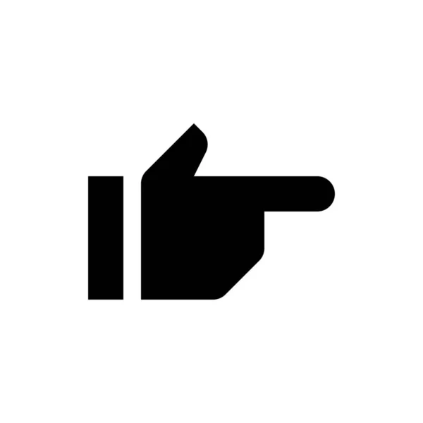 Ícone de gestos de mão — Vetor de Stock