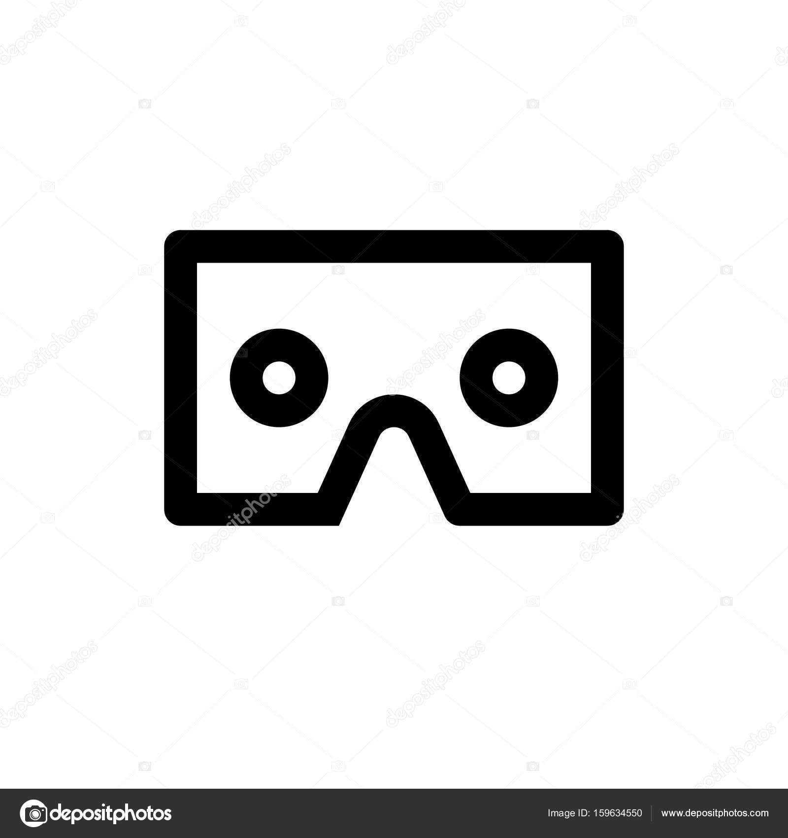 Vr Goggles Web Icon Vector Image By C Get4net Vector Stock