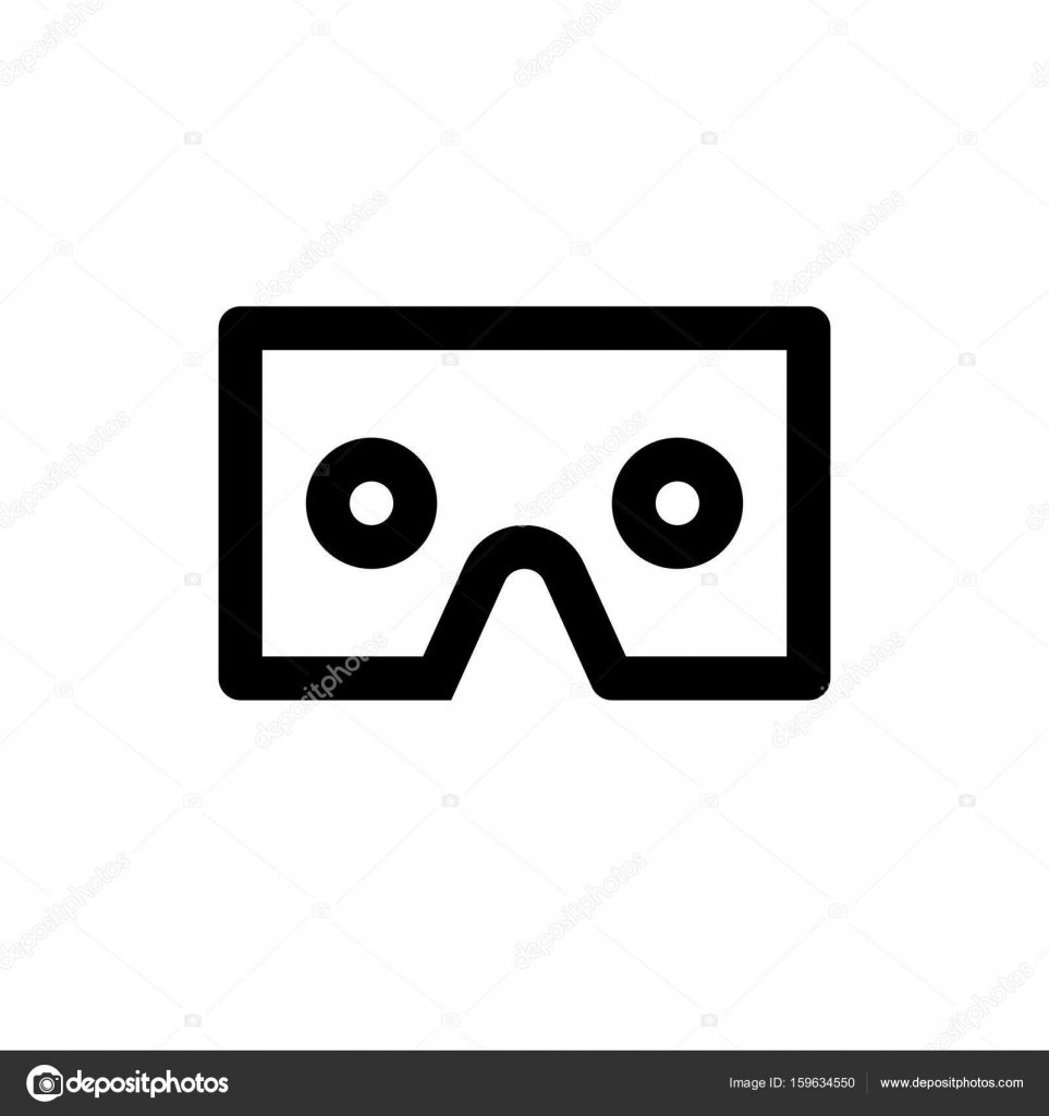 Vr Goggles Web Icon Vector Image By C Get4net Vector Stock