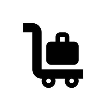 Bagaj arabası simgesi