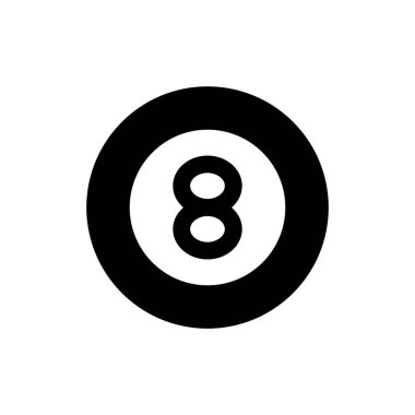 Bilardo topu simgesini