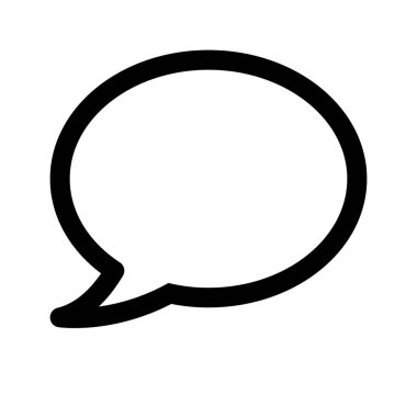 konuşma balonu simgesi