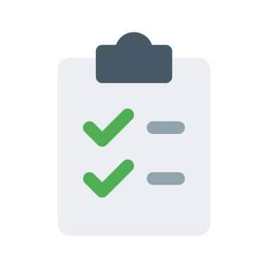 Denetim listesi basit simgesi