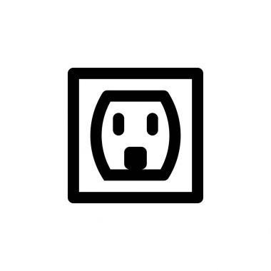 güç soketi simgesi