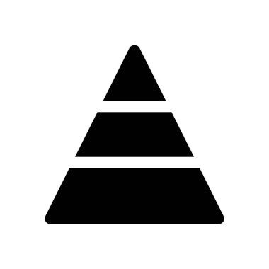 Piramit diyagram simgesi