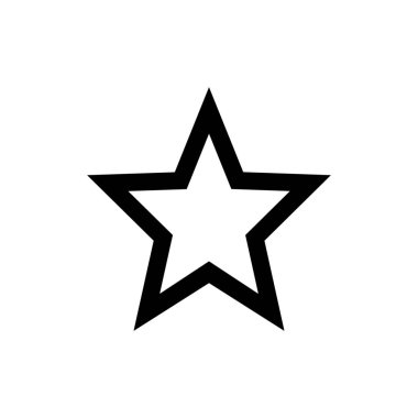 yıldız satırı simgesi