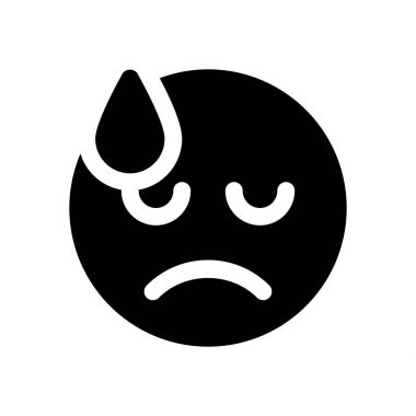 dissapointed emoji simgesi