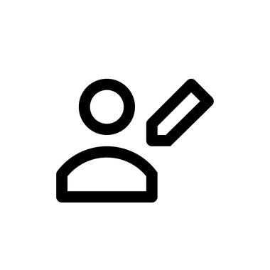 Kullanıcı düzenleme web simgesi