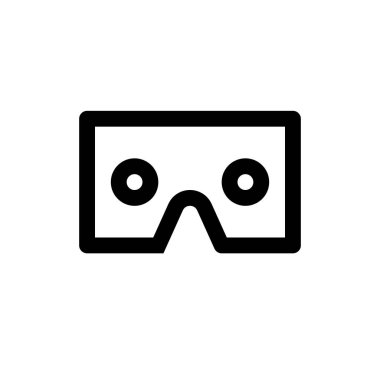 VR gözlük web simgesi