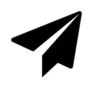 kağıt düzlem simgesi