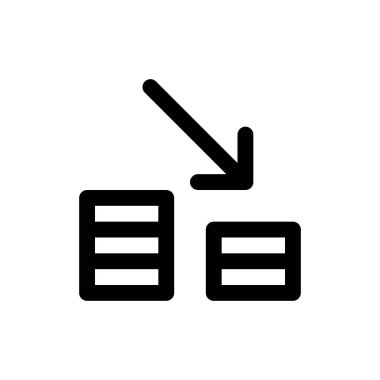 paralar web simgesi aşağı