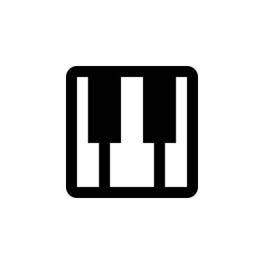 piyano tuşları simgesi