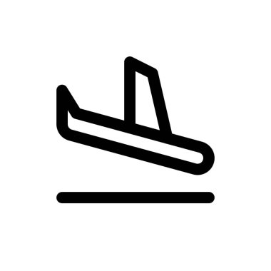 uçak web simgesi