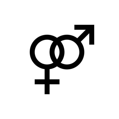 heteroseksüel web simgesi