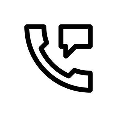 Arama sohbet simgesi