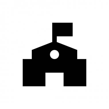 okul binası simgesi