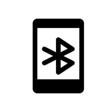 Bluetooth etkin telefon simgesi