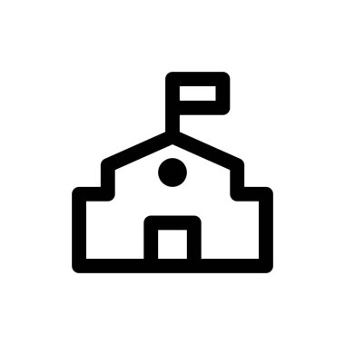 okul binası simgesi