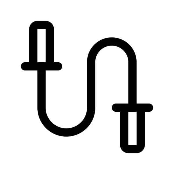 Скакалка значок — стоковий вектор