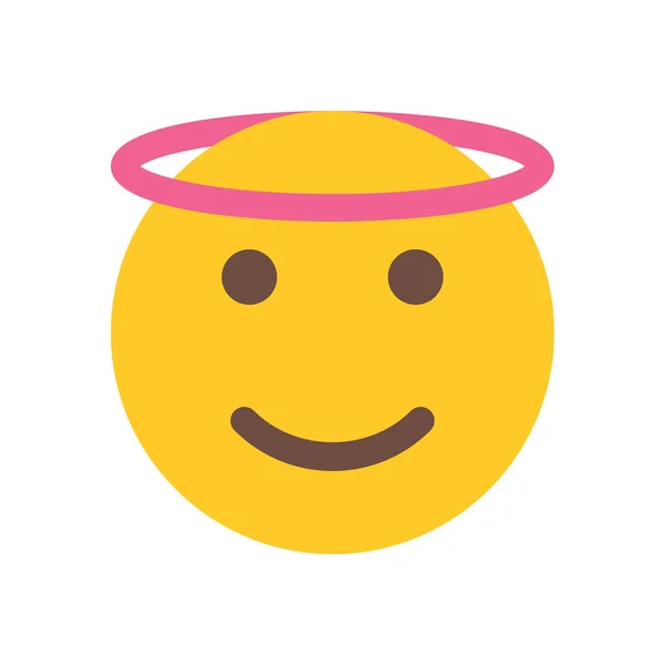 Engel emoji pictogram — Stockvector