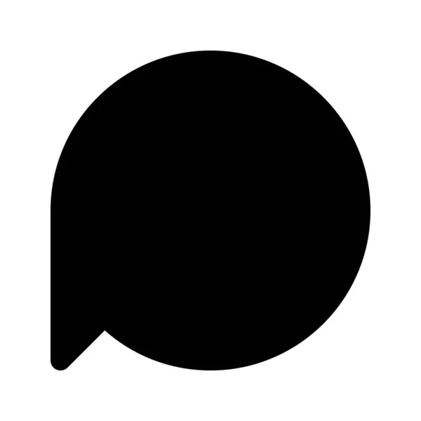 Einfaches Symbol im Chat — Stockvektor