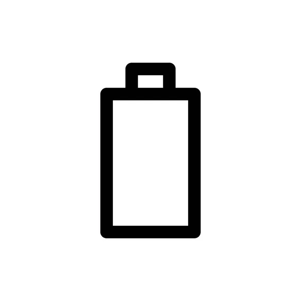 Statussymbol Batterie — Stockvektor